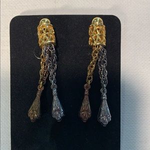 Vintage Park Lane dangle clip earrings